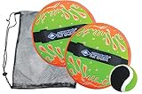 Schildkröt Funsports Ball, Neopren Klettball Set, 970222, One Size