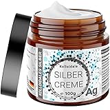 1x 100g Kolloidales Silber Creme mit 40ppm (25%) in Glastiegel 100%...