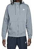 Nike BV2645-493 M NSW Club Hoodie FZ BB Sweatshirt Herren Ashen Slate/Ashen...