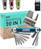 AARON Tool 20 in 1 Multitool - Fahrrad Multifunktionswerkzeug aus...