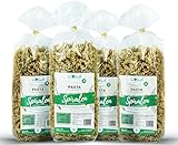 Sea Earth Spiralen Pasta mit Algenmehl, Umami-Geschmack, 4 x 500g, Made in...