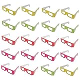 20st 3D-feuerwerksbrille 3D Kinderbrille Brillen Aus Pappe Pappbrille Für...