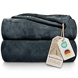 Gräfenstayn® Kuscheldecke flauschig & super weich - hochwertige...