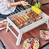 Holzkohlegrill Klein Edelstahl Klappgrill Klein Outdoor Picknick...