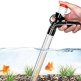 SSRIVER Aquarium Kiesreiniger Fish Tank Kit Wasserwechsel Mit Langer Düse...