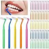 60 Stück Interdentalbürsten,Zahnzwischenraumbürsten für...