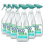 Ecover Glasreiniger Spray, für streifenfreie Fenster, grüner Tee- und...