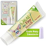 Oral7 Tiny Teeth. Baby Zahnpasta mit den Enzymen der Muttermilch für...