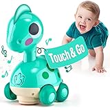 CubicFun Musik Baby Spielzeug Dinosaurier für 6-12-18 Monate, Kriechendes...