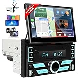 Podofo 2+64G Android 13 2DIN Autoradio mit Wireless Carplay Android Auto 7...