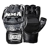 LangRay MMA Handschuhe, Boxhandschuhe Damen Männer, Sparringhandschuhen...