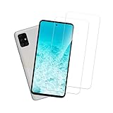Banuyaw für Samsung Galaxy A51 Schutzfolie Samsung A51 Panzerglas, 2...