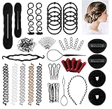 Scettar 60Pcs Haare Frisuren Hilfe Set, Haar Accessoires Styling Werkzeug...