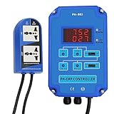 Muyilanc Digitaler 2&1 PH-ORP-Monitor, Digitaler PH-Monitor, Blau, für...