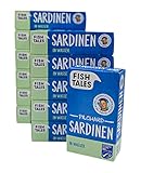 Fish Tales MSC-Pilchard Sardinen in Wasser – 12 x 120g Dosen – aus...