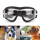 NAMSAN Sonnenbrillen für Hunde Einstellbar Hundebrille Wasserdicht...