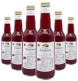 BLEICHHOF® Cranberrysaft - Direktsaft, vegan (6x0,3L)