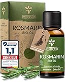 Heldengrün® BIO Rosmarinöl [HOCHDOSIERT] Natürlicher Haar-Booster -...