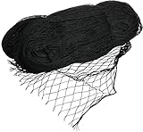 VIIRKUJA 8 x 8 m feinmaschiges Teichnetz (18 x 18 mm) | Farbe Schwarz |...