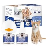 Pheromone Katzen Beruhigung Steckdose 3 In 1 FüR Cat Calming Diffuser...