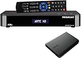Megasat HD 935 Twin V4 inkl. externer 1 TB Festplatte – Twin-Sat-Receiver...