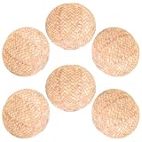 LOORGVEL Rustikale 6 Stück Runde Hängende Papierlaternen mit Jute...