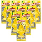 Wunderbaum 10x Vanillaroma Orginal Lufterfrischer Duftbaum Fahrzeugduft 1...