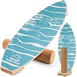Balance-Board Surfbrett Surf Balance Wackelbrett für Physiotherapie...