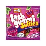 nimm2 Lachgummi Softies Rote Früchte – 1 x 225g – Gefülltes...