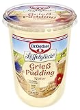 Dr. Oetker Löffelglück Grieß Pudding Natur, 500 g, fertiger...