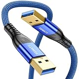 XGMATT USB 3.0 Kabel 1M,5Gbps High Speed Transfer USB Typ A Stecker auf...