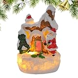 Beleuchtetes Weihnachtsdorf, Weihnachtsdorfhäuser - Lebkuchenhaus...