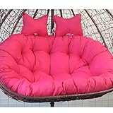 Hängendes Ei Stuhl Kissen 2 Personen Schaukel Kissen Outdoor Sitze Doppel...