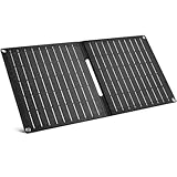 ELECAENTA 15W Faltbar Solar Ladegerät 2-Port (USB-A/USB-C) Ultraleichtes...
