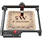 Mecpow X3 Laser Graviermaschine, 5W Graviermaschine Laser Cutter für Holz...