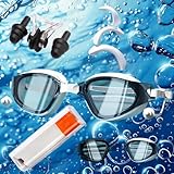 HSTWODE Optische Schwimmbrille mit Sehstärke | Dioptrien: -0 bis -6,0 |...