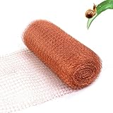 Kupferband Gegen Schnecken, 12.7cm x 6m Doppelschicht Schneckenschutz...