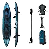 Wattsup – Aufblasbares Kajak – Modellreihe COD 3-Sitzer – 460 x 85 cm...