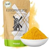 BIO Kurkuma Pulver gemahlen 1000 g / 1 kg | Kurkumapulver - Curcuma -...