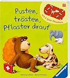 Pusten, trösten, Pflaster drauf! - Stickerbuch ab 2 Jahre, mit 5 bunten...