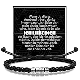 RMMD Lederarmband Herren mit Gravur,Armband Herren Leder mit Gravur,Partner...