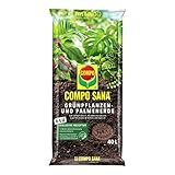 COMPO SANA® Grünpflanzen- und Palmenerde mit 12 Wochen Dünger für alle...