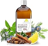 100% Natürlich Anti Cellulite-Öl 500 ml Massageöl, Cellulite...
