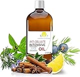 100% Natürlich Anti Cellulite-Öl 500 ml Massageöl, Cellulite...