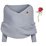 Varyhoone Women's Cashmere Scarf with Sleeves, Shoulder Scarf,Scarf with...