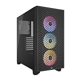 CORSAIR 3000D RGB Airflow Mid-Tower PC-Gehäuse - 3X AR120 RGB-Lüfter -...