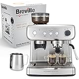 Breville Barista Max Siebträgermaschine | Espressomaschine/Kaffeemaschine...