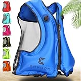 Khroom aufblasbare Schwimmweste Erwachsene nach neuester EU-Norm | 150-210...