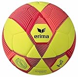 Erima Unisex Jugend HYBRID Indoor Fußball (7192414), gelb/rot, 4