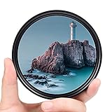Fotover 67mm Neutrale Graufilter,Slim Variabler ND Filter Einstellbare ND...